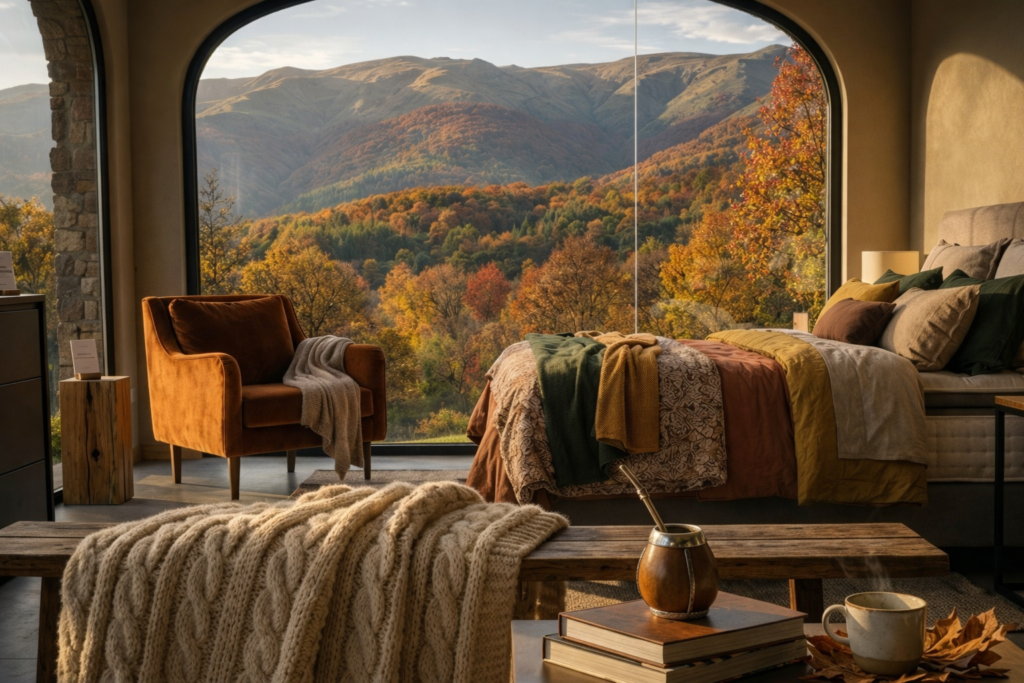 llega el otoño y necesitamos sentirnos cómodos y calentitos